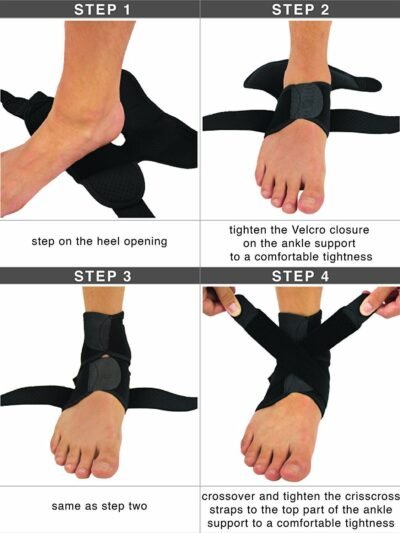 ANKLE BRACE WITH BINDER